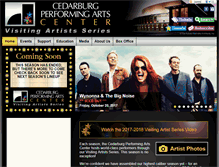Tablet Screenshot of cedarburgpac.com
